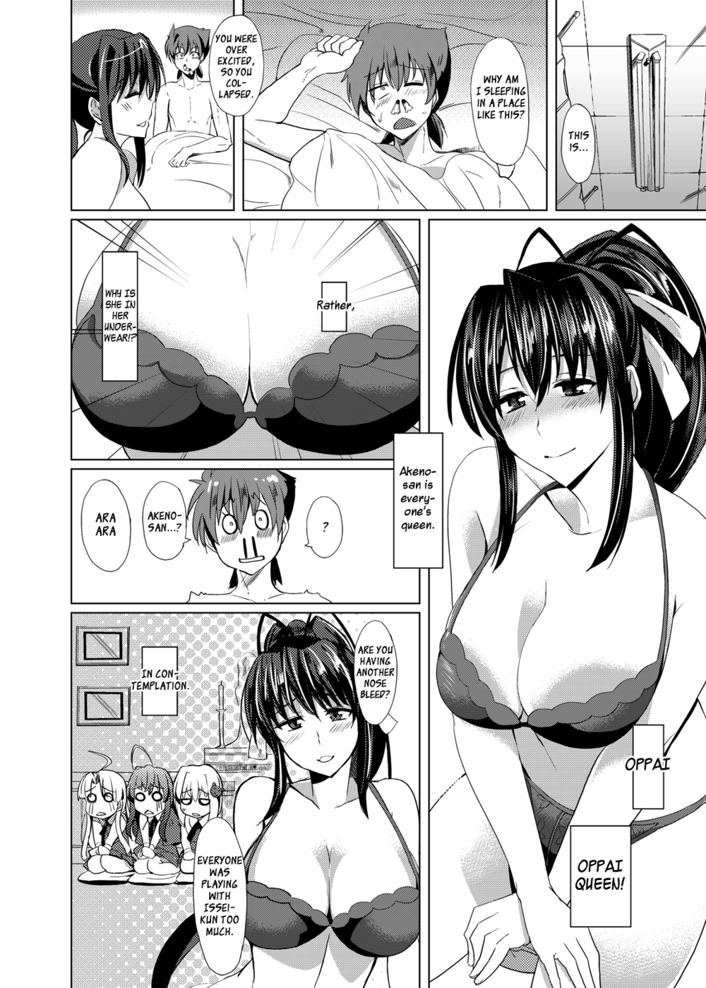 Hentai Manga Comic-Akeno-san to DxD-Read-4